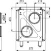 Rekuperator DEFRO DRX 400H - obrazek 4