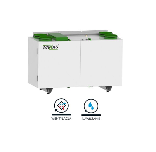 Rekuperator przeciwprądowy WANAS COMBO 430 V